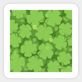 St Patricks Day pattern Sticker